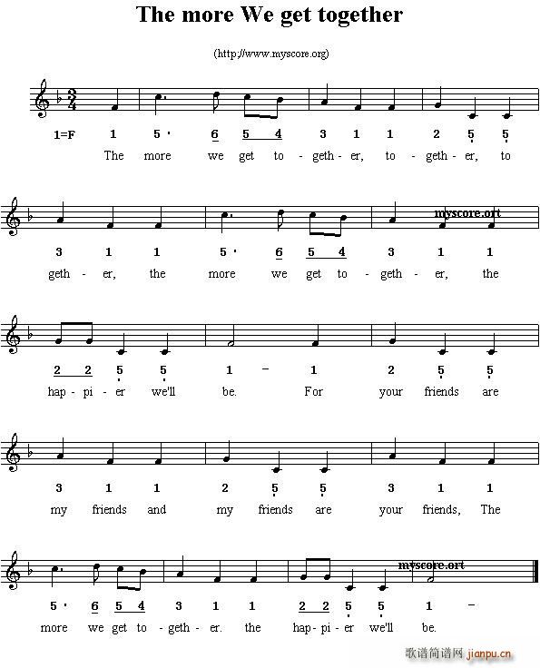 The more We get together(ʮ�ּ�����)1
