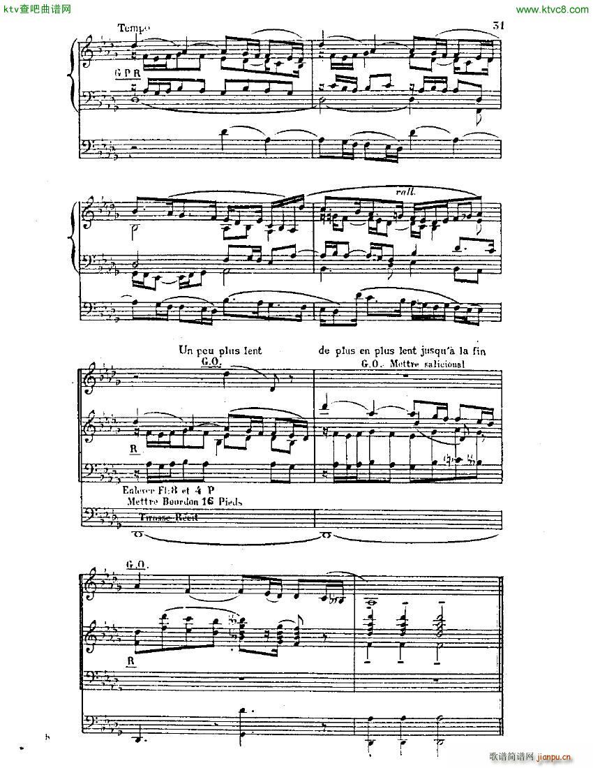 Blin Rene Symphonie mvt 2 solo organ(����V)7