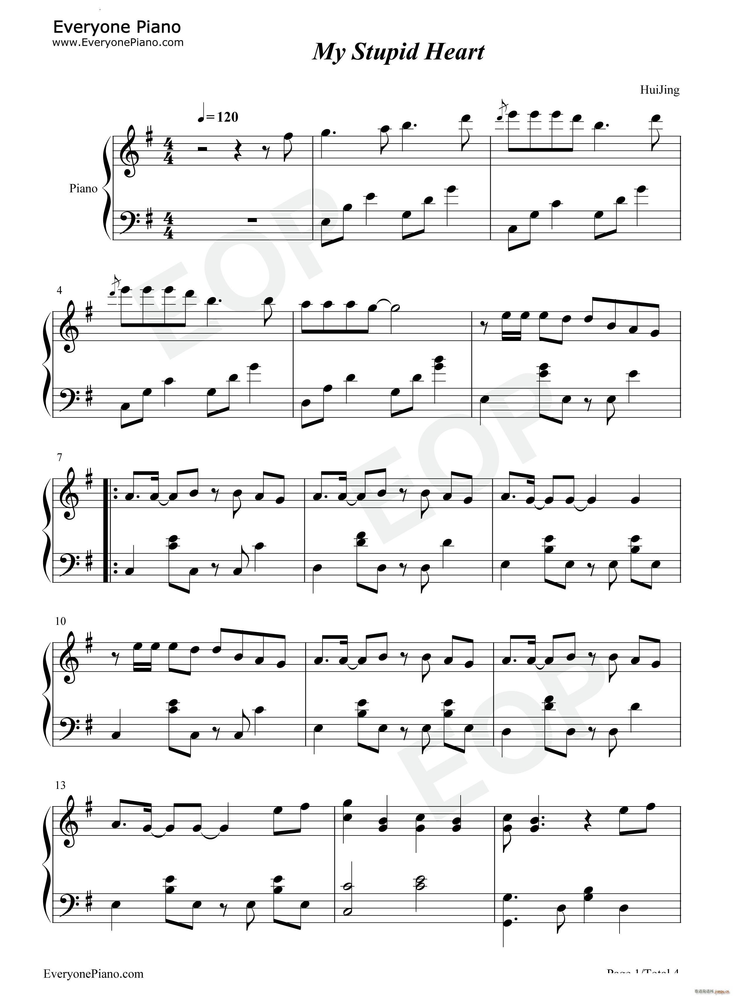 My Stupid Heart ���޴����Ķ������(����V)1