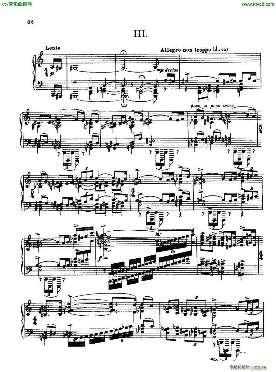 Bridge H160 Piano Sonata 1923 4(����V)32