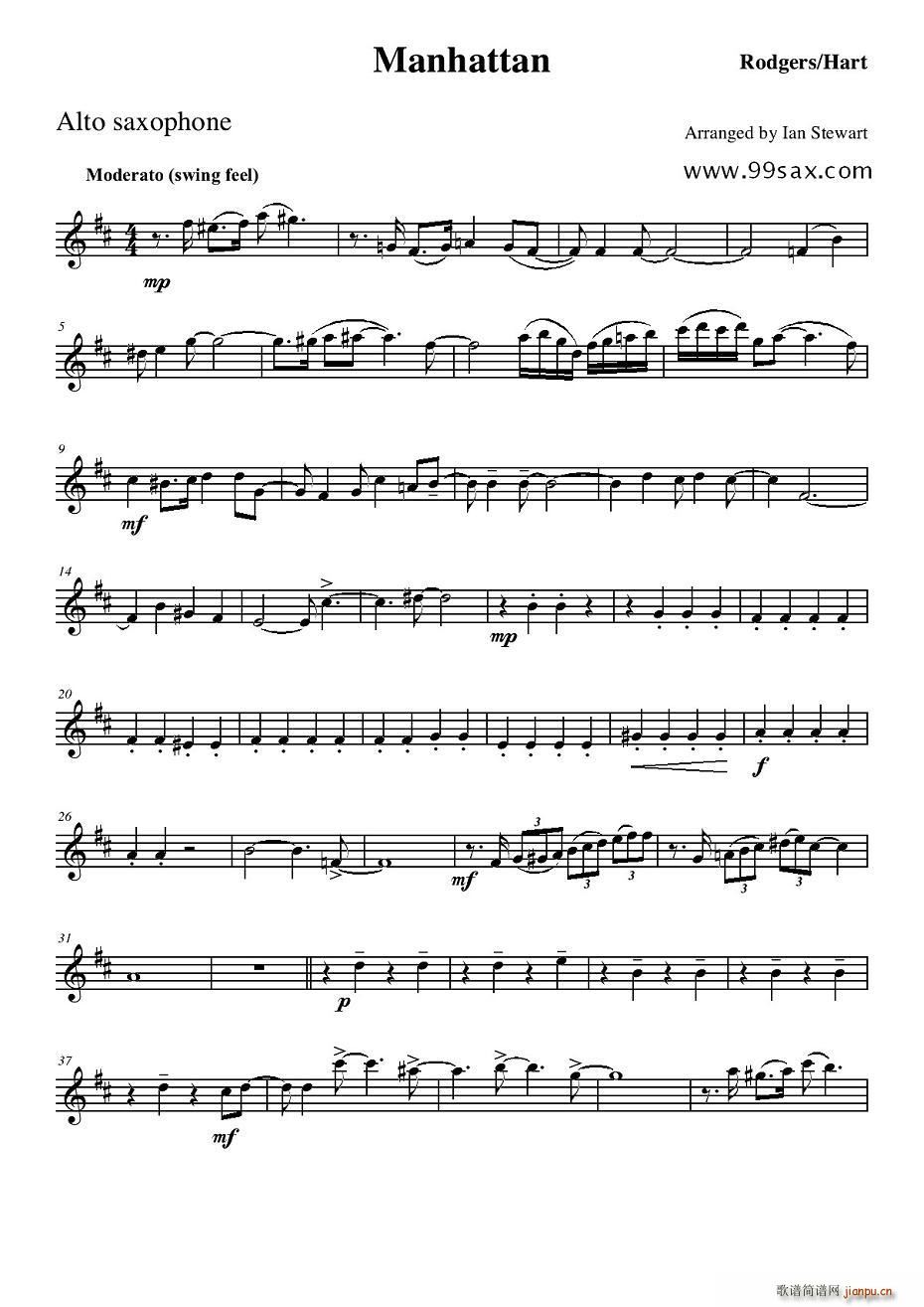 Manhattan Alto Sax(���V)1