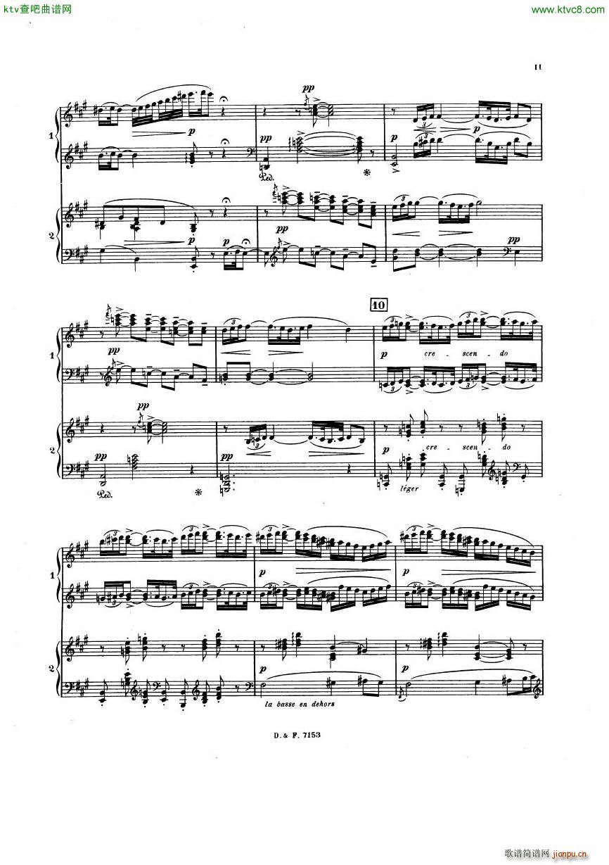 busser debussy Petite Suite 2P(����V)11