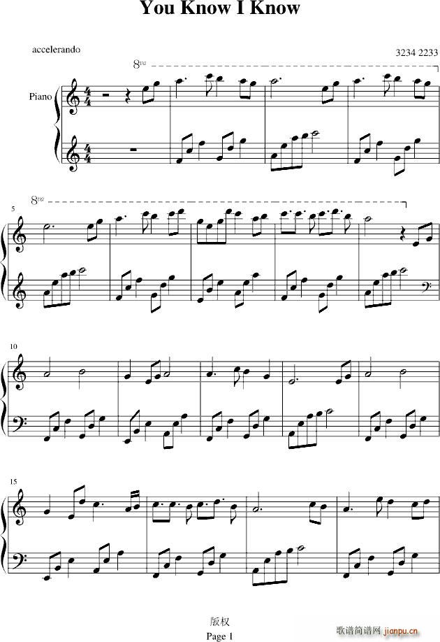 You Know I Know(����V)1