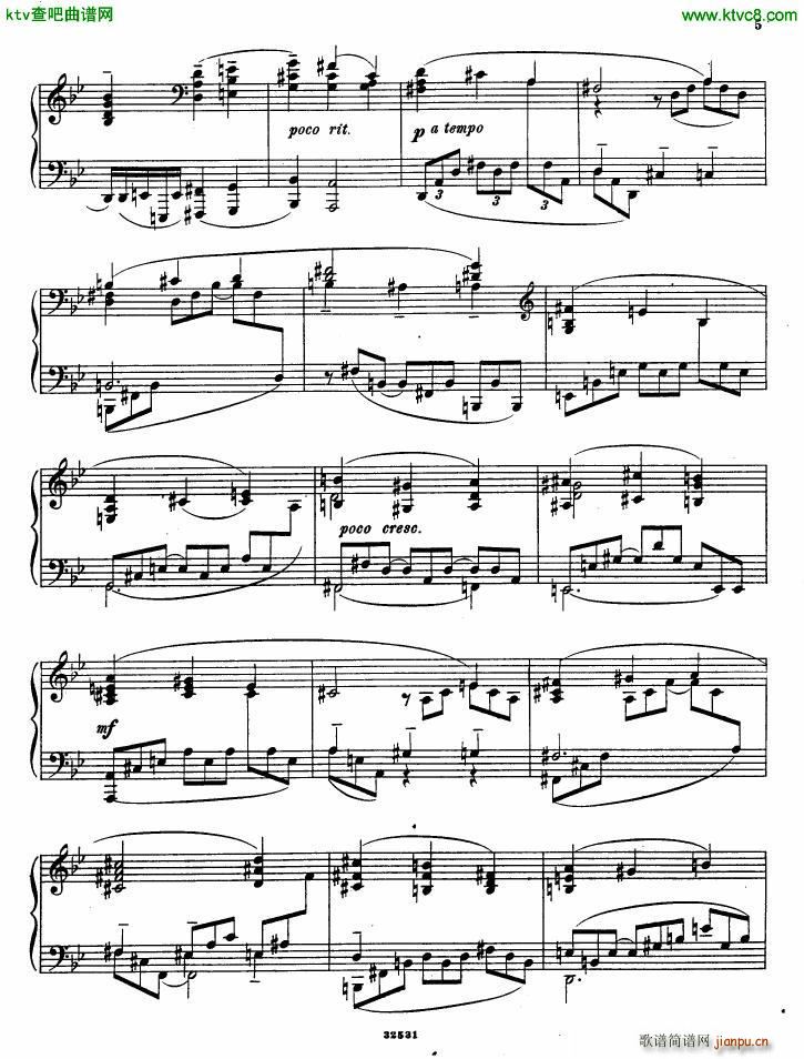 Gliere 25 Preludes op30 Book5(����V)3