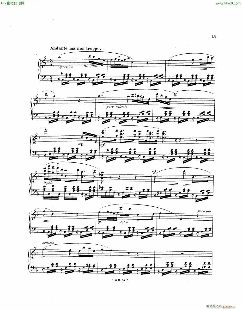 Brull Sonata 2 pianos Op 21(����V)13