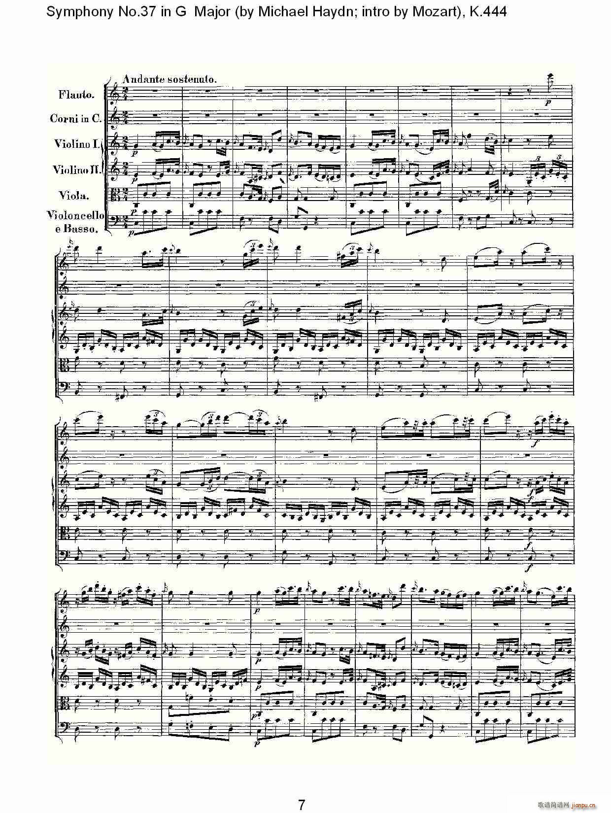 Symphony No.37 in G Major(ʮ�ּ�����)7
