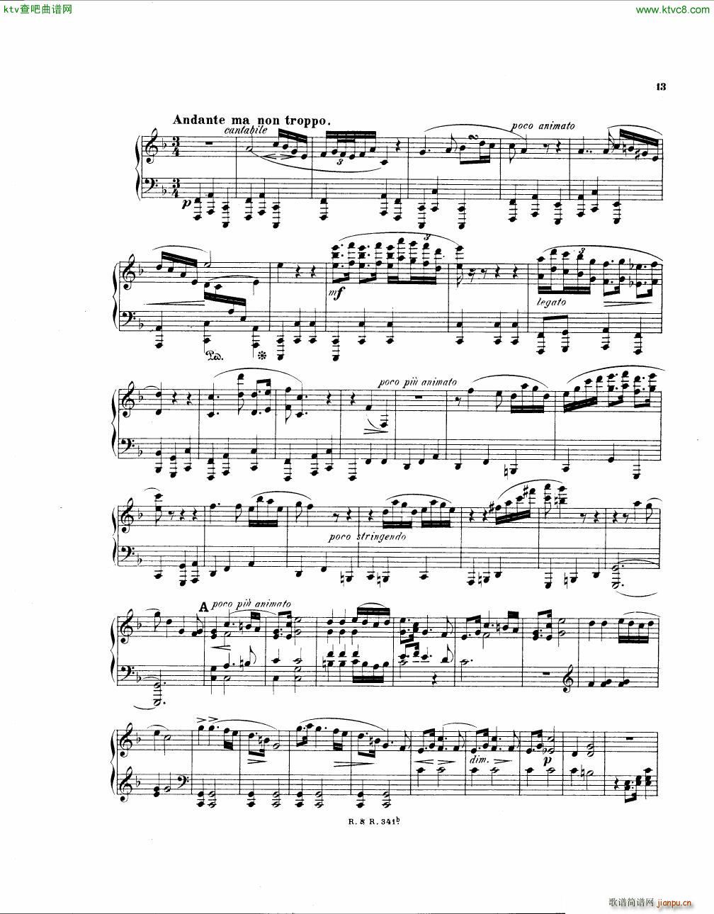 Brull Sonata 2 pianos Op 21(����V)35