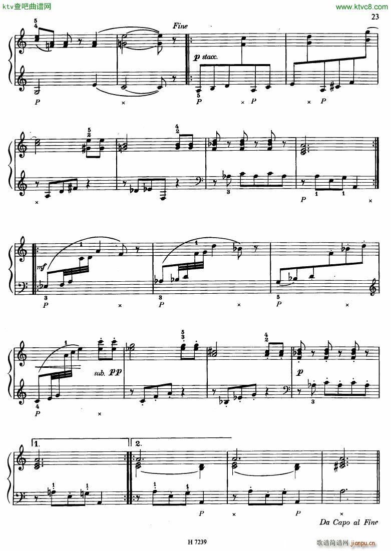 Hurnik piano etudes(����V)20