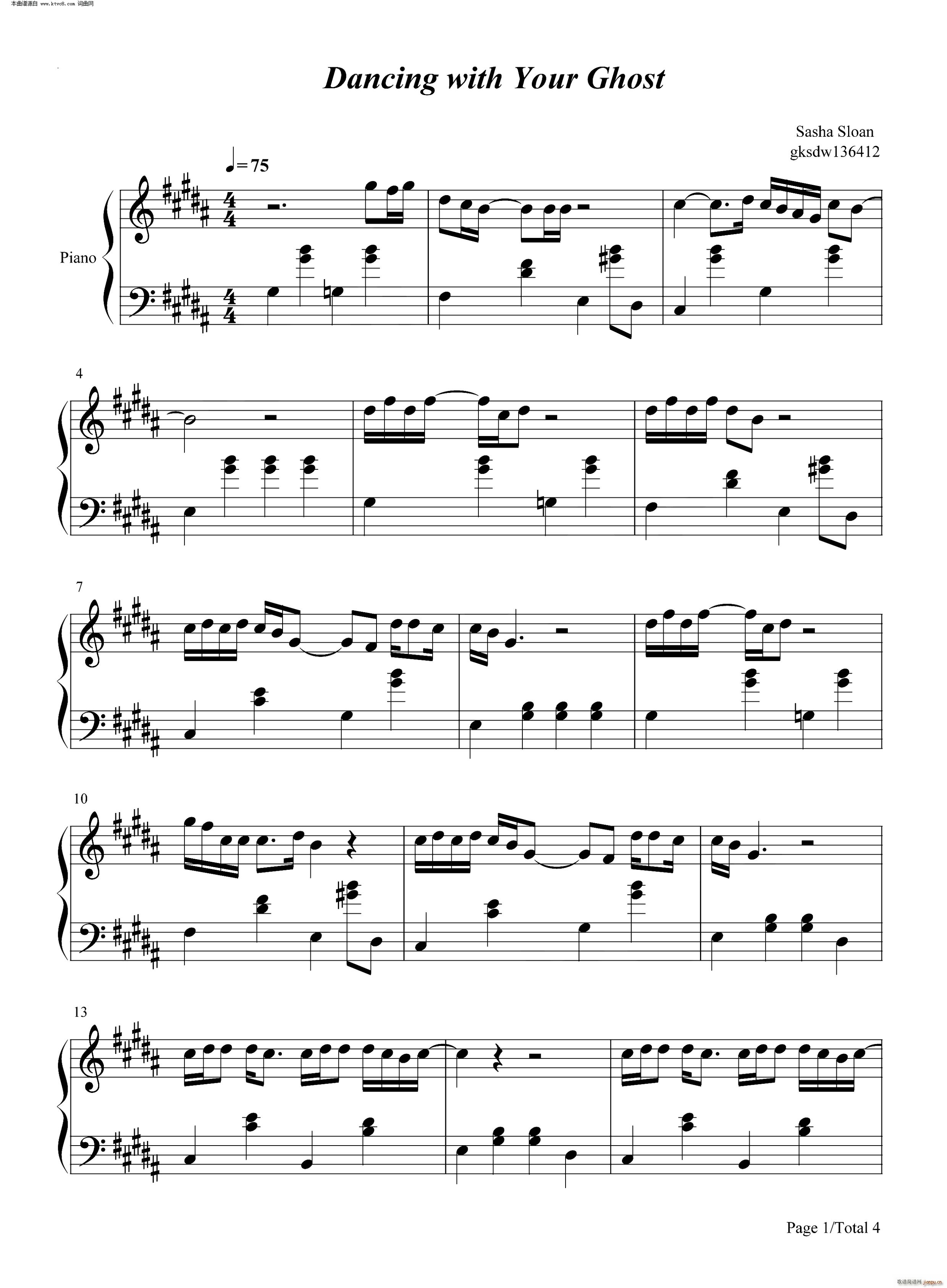 Dancing with Your Ghost �����ָɃ���Ů������ (t��ng) ��������p��(����V)1