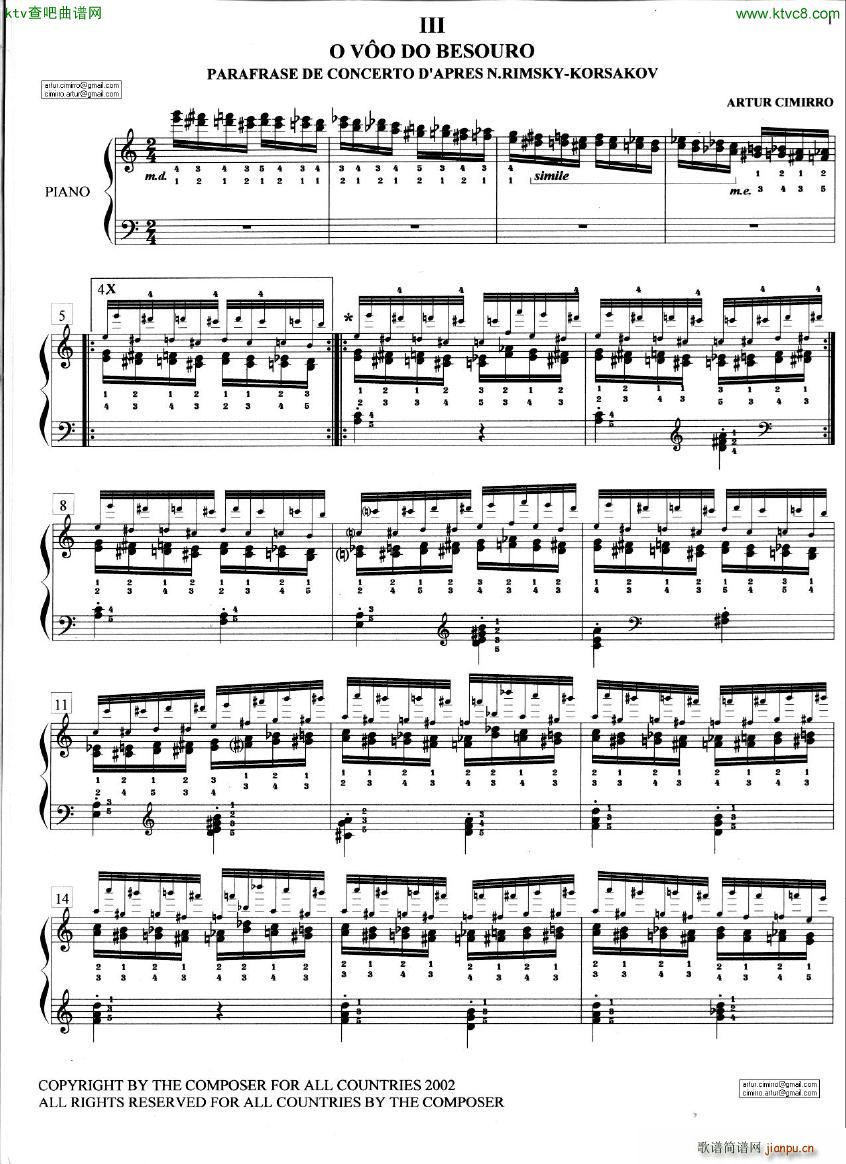 Cimirro op1 etude III 1(����V)1