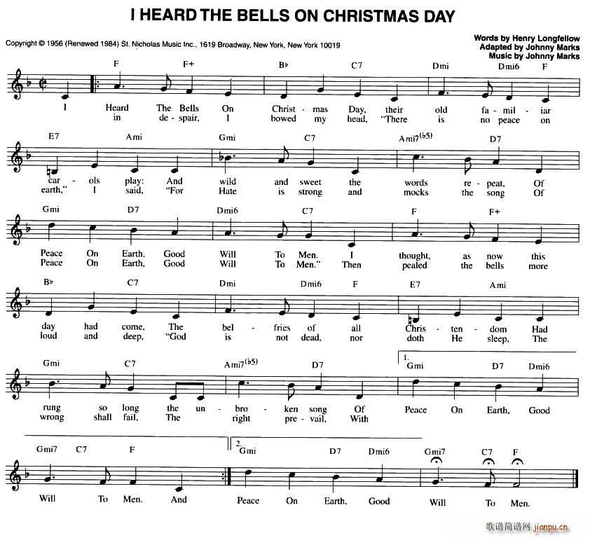 I HEARD THE BELLS ON CHRISTMAS DAY(ʮ�ּ�����)1