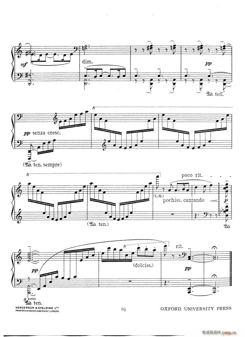 Bowen Op 87 Ballade No 2(����V)18