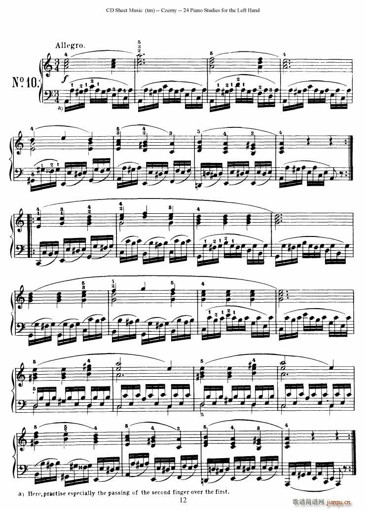 Left Hand Etudes(����V)12