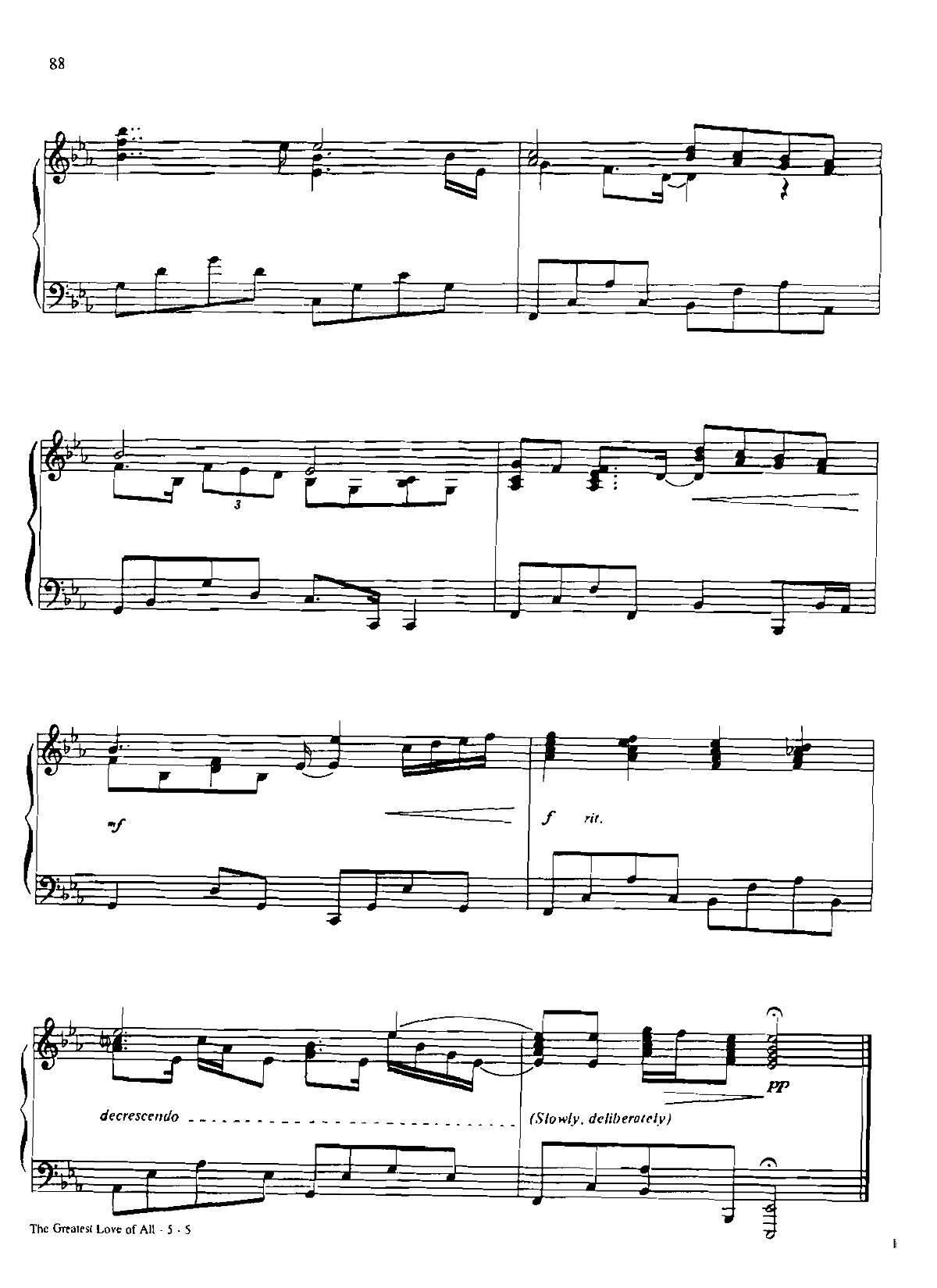 the greatest love of all Dan Coates �������{ ��(����V)5