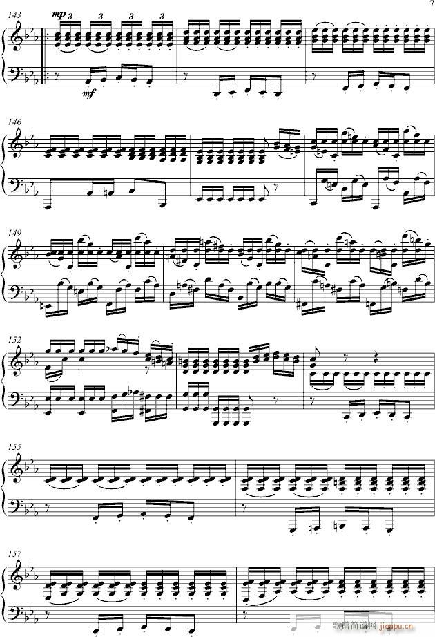 Symphony No.1 for Piano Solo(����V)7