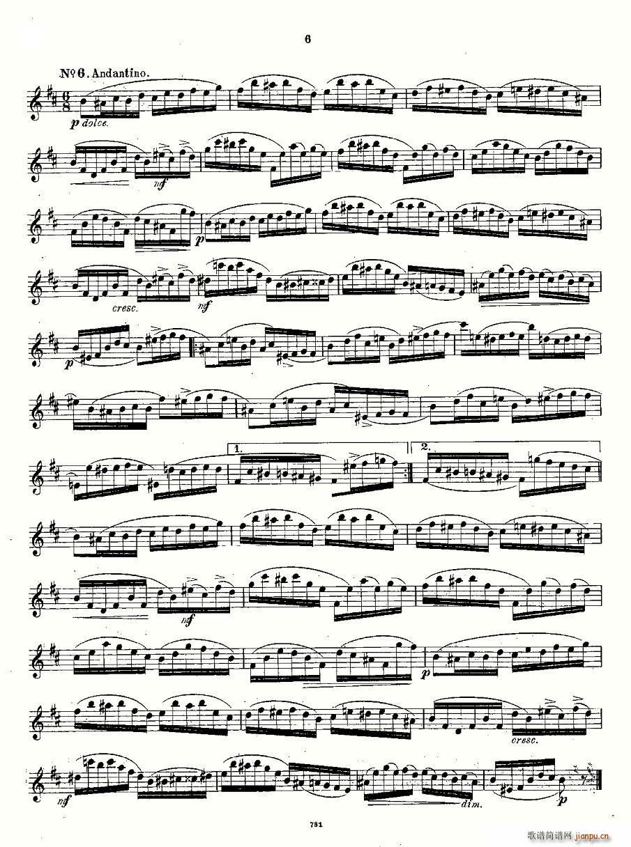 18 kleine Studien.Op.41(ʮ�ּ�����)6