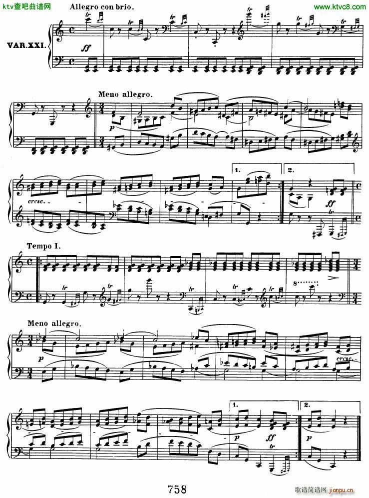 Beethoven op 120 Diabelli Variations(����V)18