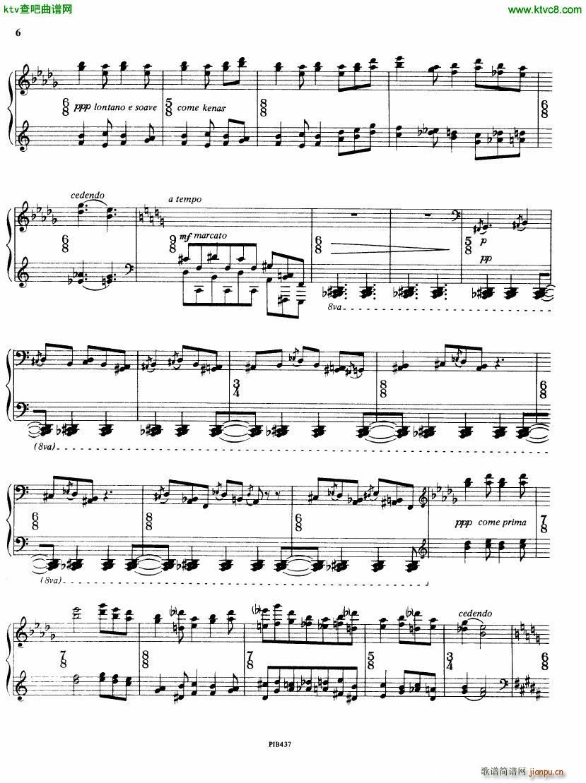 Ginastera op 53 Sonata No 2(����V)6