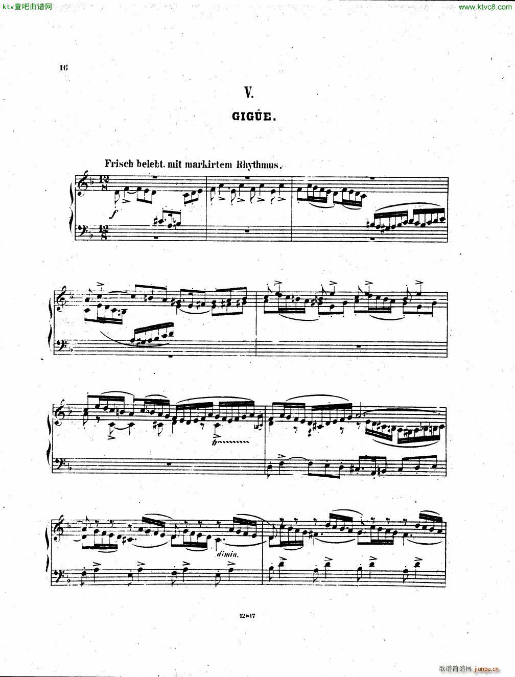 D Albert op 1 Suite in funf Satzen(����V)14