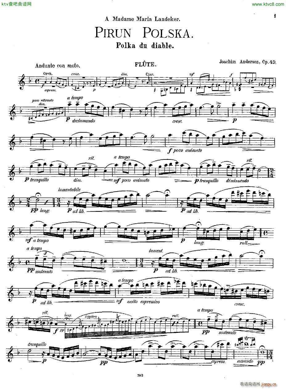 Andersen op 49 Pirun polska fl pno(����V)12