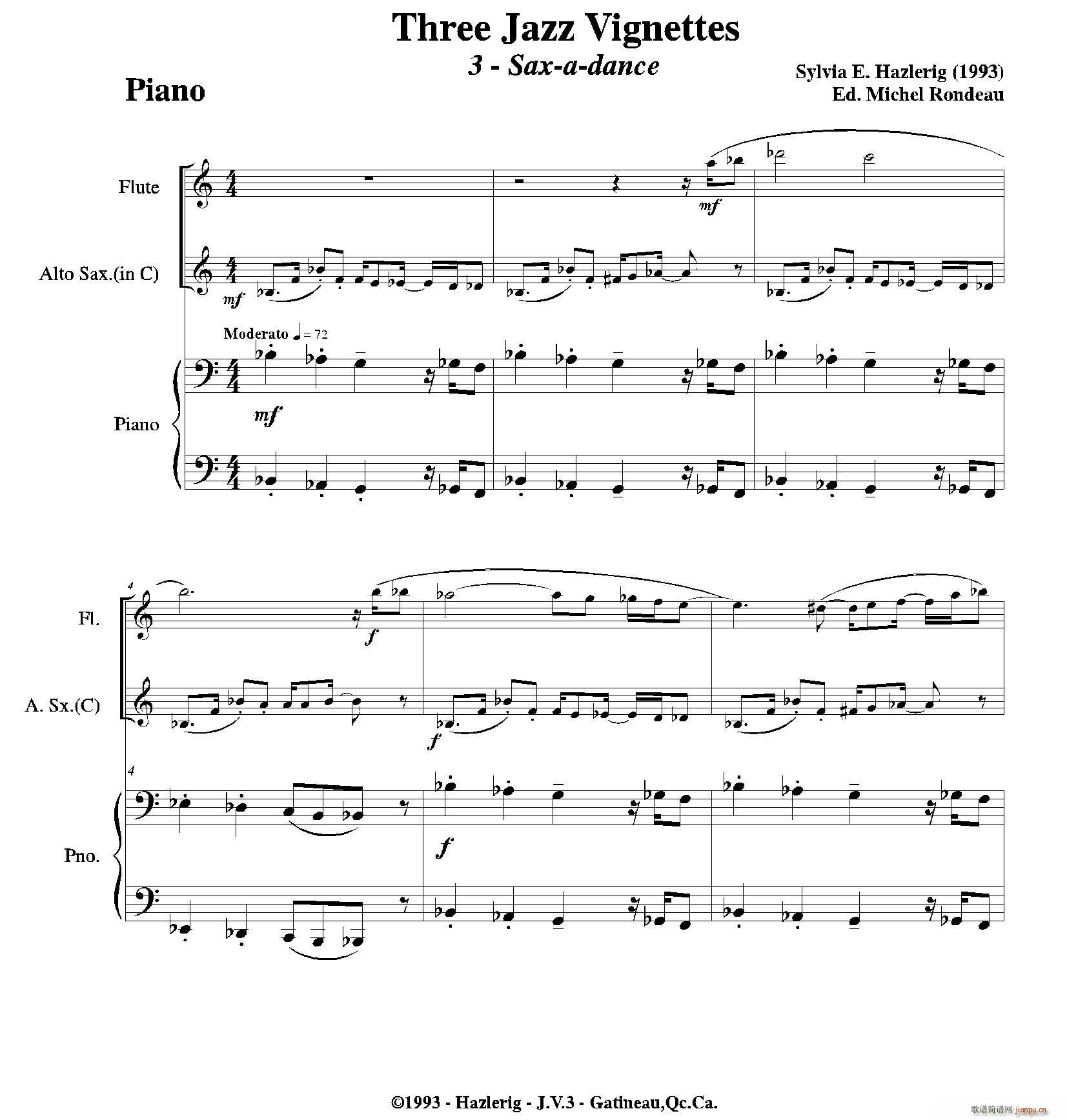 Three jazz vignettes ������(l�� )�� ���������(����V)1