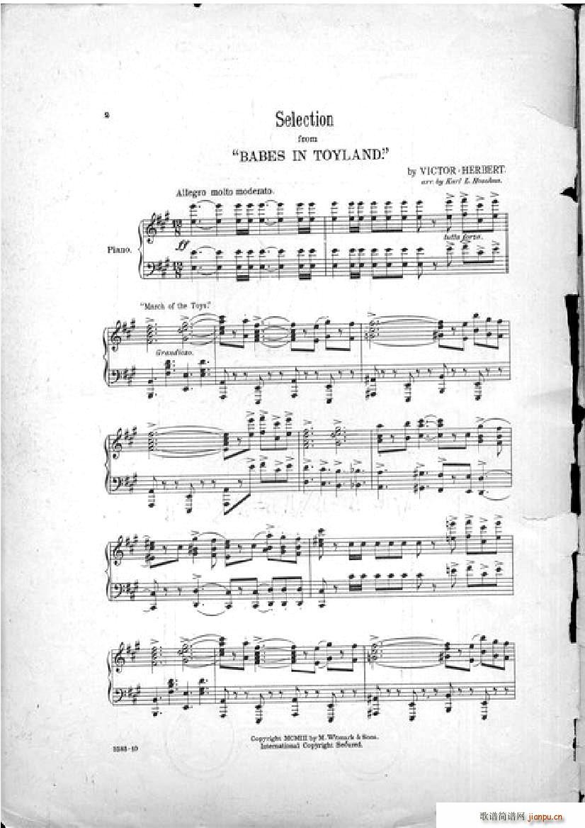 Victor Herbert Babes in Toyland 2 Waltzes(����V)1