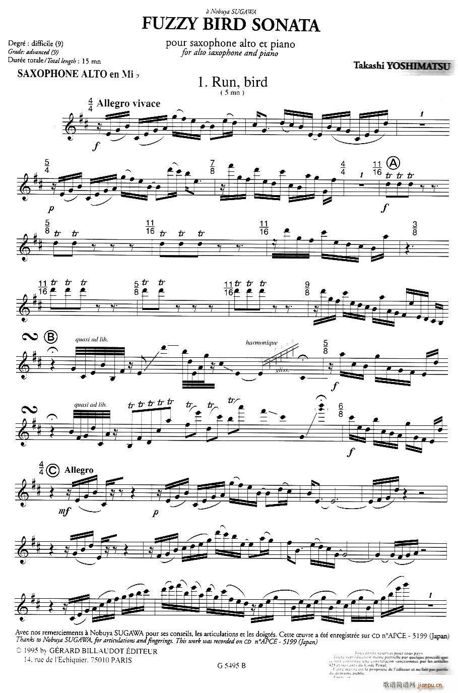 Fuzzy Bird Sonata �që�B(ni��o)���Q�� 1 Run Bird(ʮ�ּ�����)1