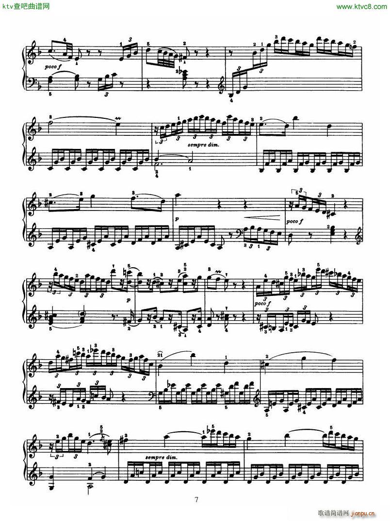Haydn Piano Sonata No 33 In D(����V)7