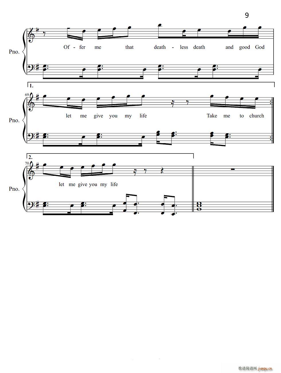 Take Me to Church(����V)9