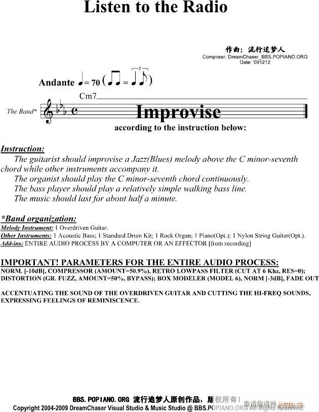 Listen to the Radio(����V)1