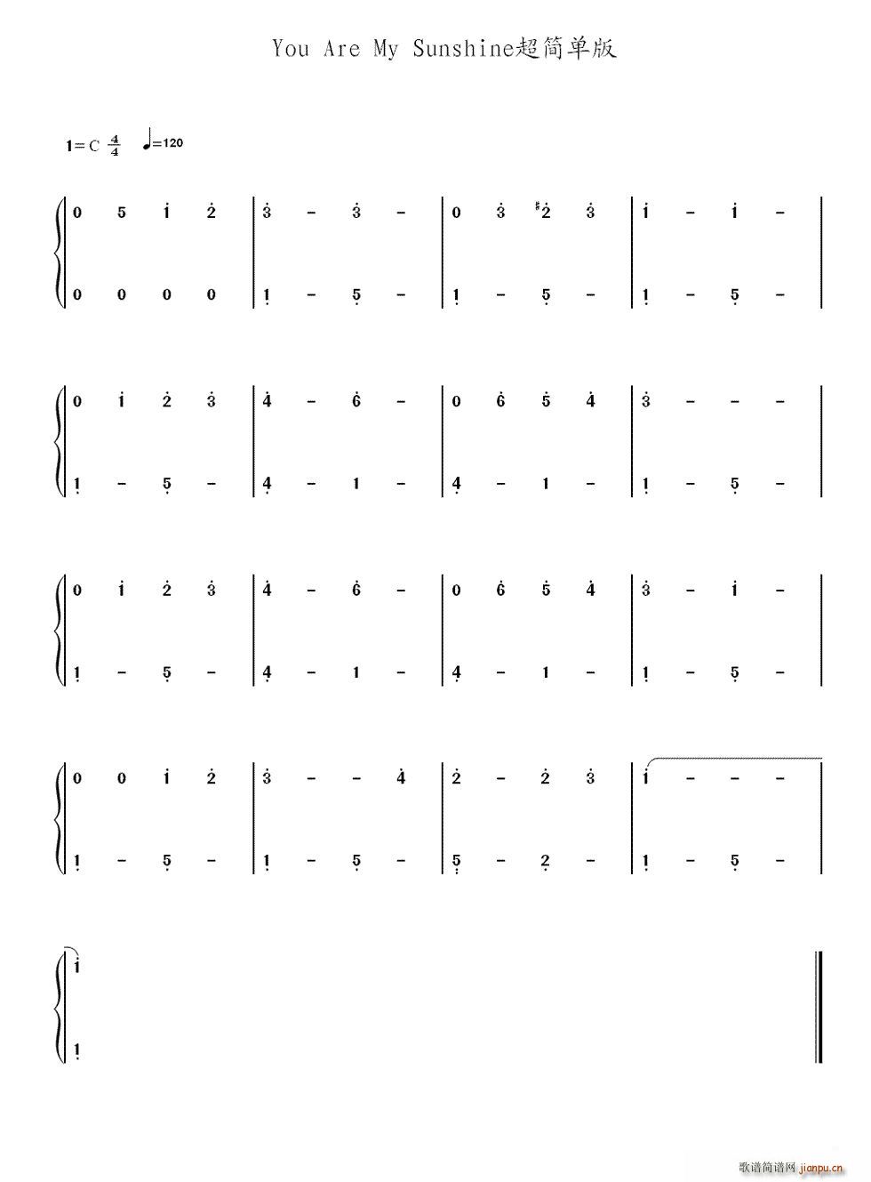 You Are My Sunshine����(ji��n)�ΰ� �p��(����V)1