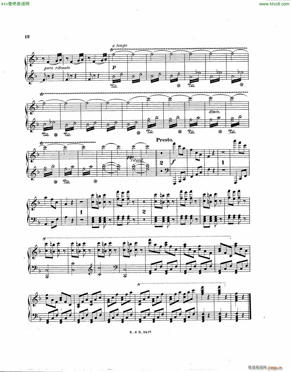 Brull Sonata 2 pianos Op 21(����V)12