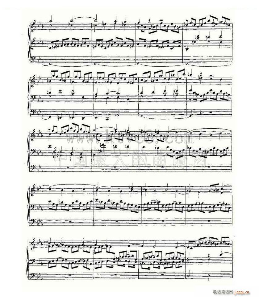 Prelude and Fugue in C Minor BWV 546 ���L(f��ng)���V(ʮ�ּ�����)5