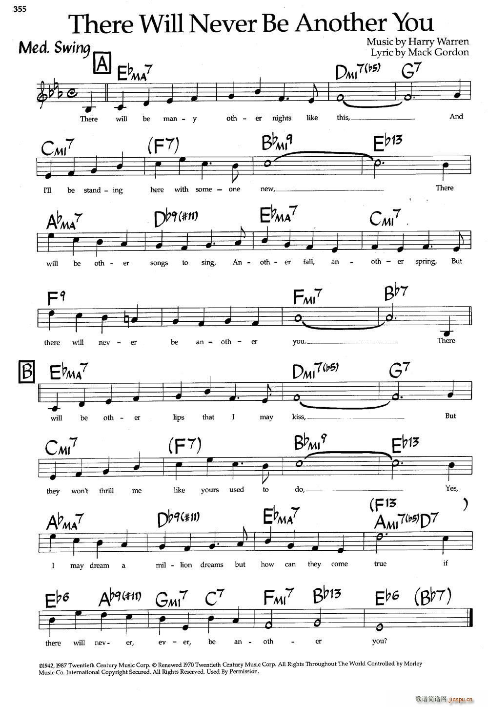 There Will Never Be Another You ��ʿ�����(����V)1