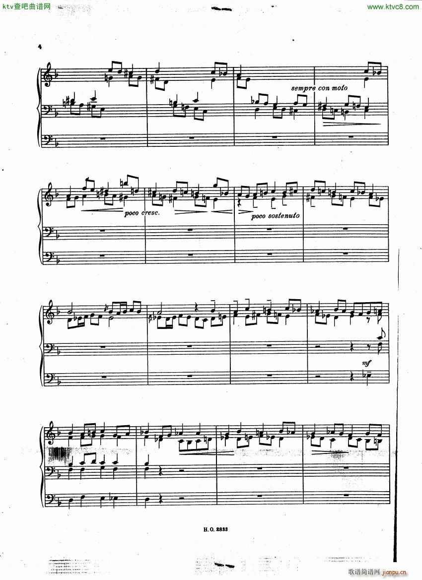 Bach JC Fugue F major on B A C H for organ(����V)3