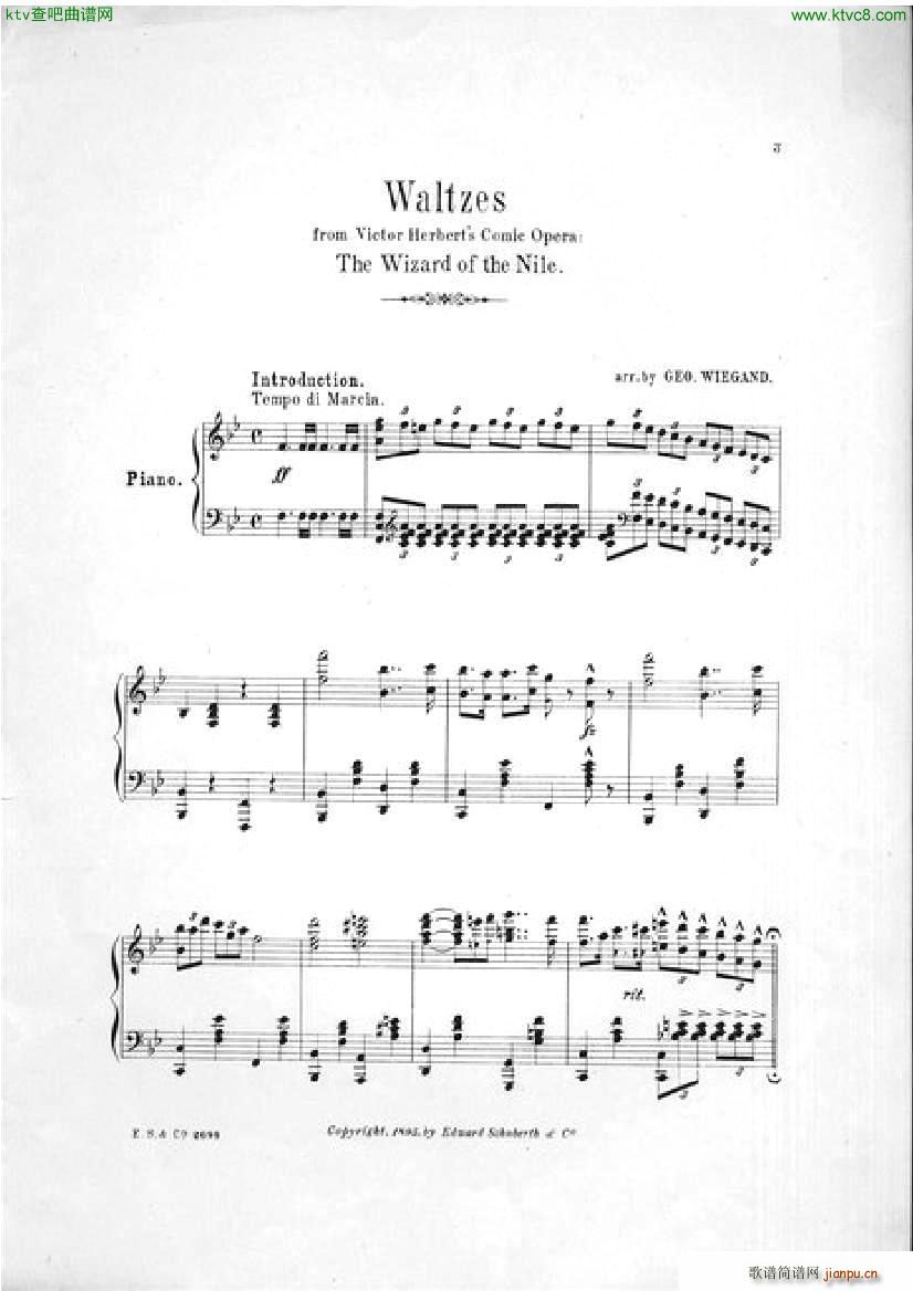 Victor Herbert The Wizard of the Nile Waltzes(����V)1