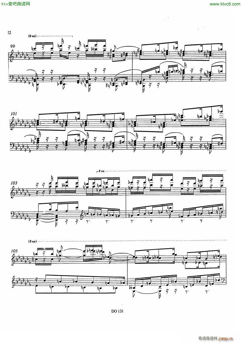 Etude No 12 Pr��lude et Fugue(����V)20