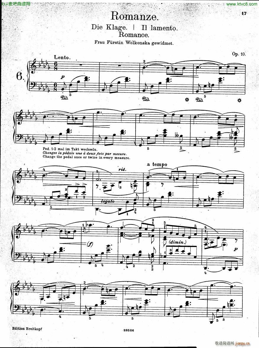 Henselt Piano Solo Album(����V)16