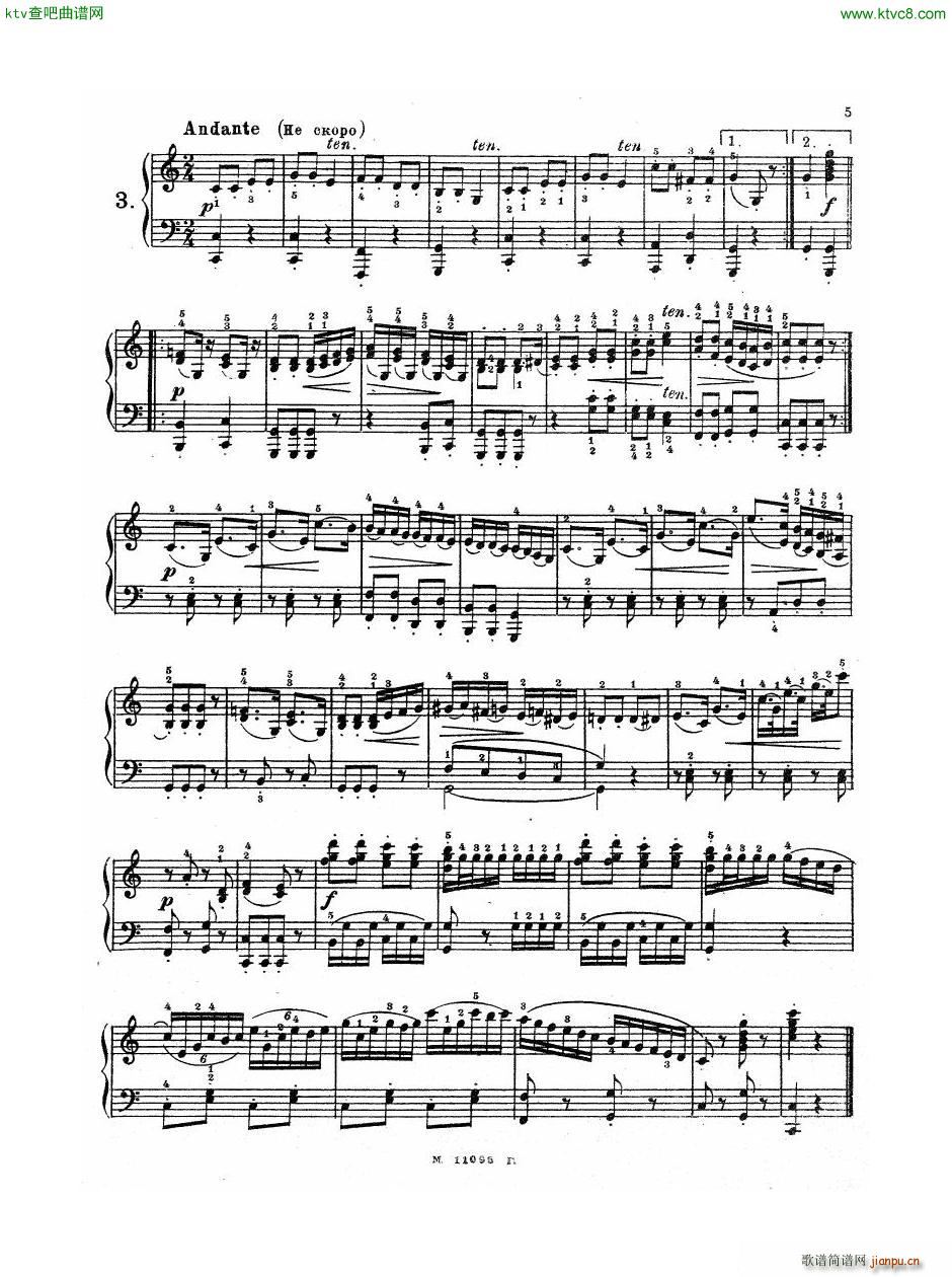 Haydn Twelve Easy Pieces For Piano(����V)6