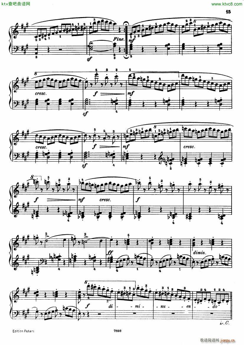 Henri Bertini 1798 1876 25 Easy Etudes Op 100(����V)16