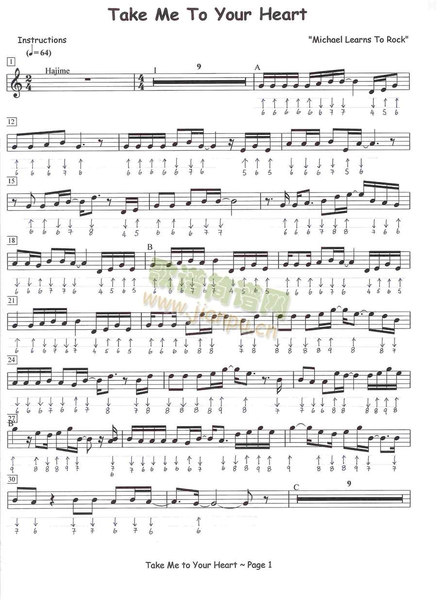 TakeMeToYourHeart�����V(������(l�� )�V)1