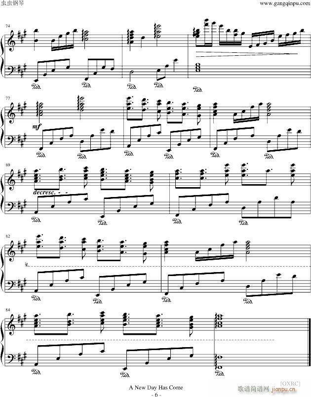 OXRC A New Day Has Come ���(��i)��(l��i)�R(����V)6