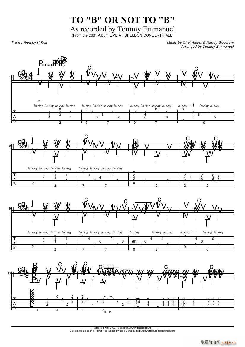 tommy emmanuel to b or not to b ָ������(�����V)1