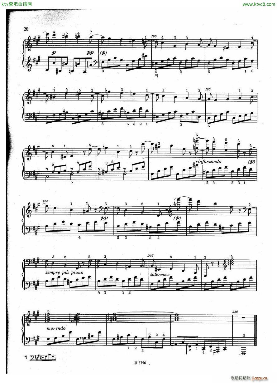 Dussek 61 Sonata Elegie Harmonique(����V)5