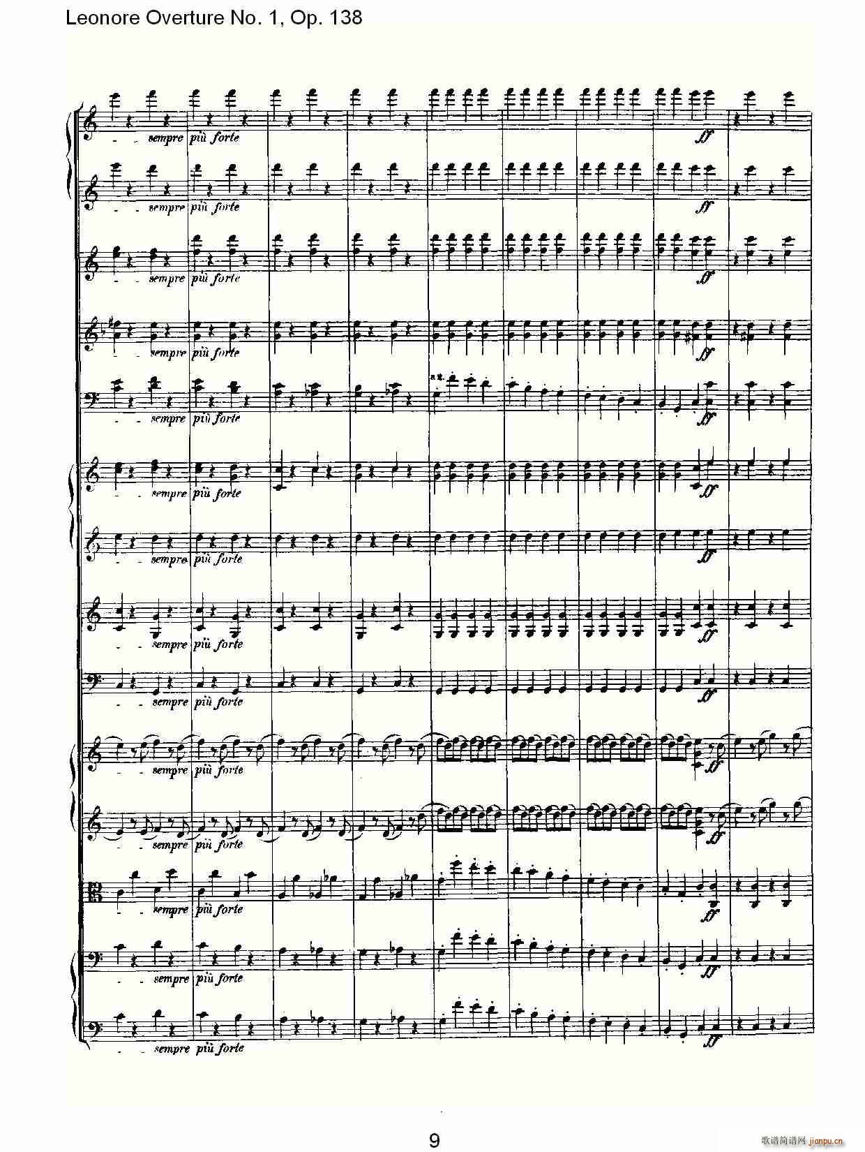 Leonore Overture No. 1, Op. 138(ʮ�ּ�����)9