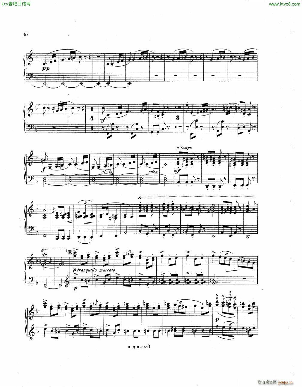 Brull Sonata 2 pianos Op 21(����V)32