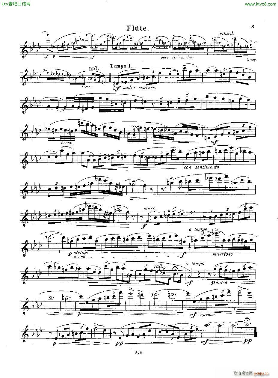 Andersen op 54 Deuxieme Impromptu fl pno(����V)13