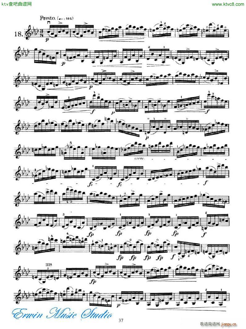 �_�� 24���S����Pierre Rode 24 Caprices 35 50(ʮ�ּ�����)3