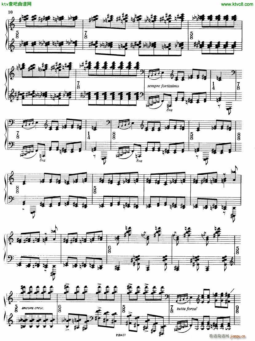 Ginastera op 53 Sonata No 2(����V)10