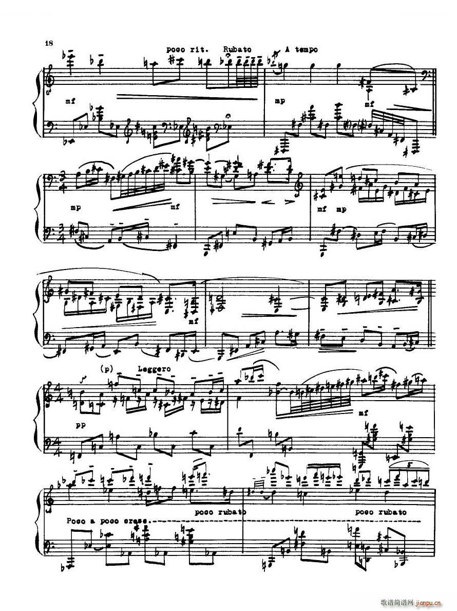 Antheil Piano Sonata No 4 Piano Sonata No 4(ʮ�ּ�����)17